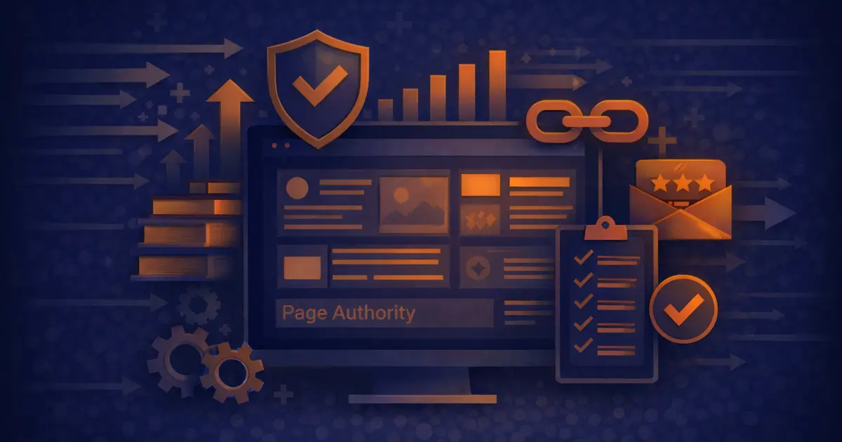 Trust signals and quality structure that help pages gain credibility and rank better.