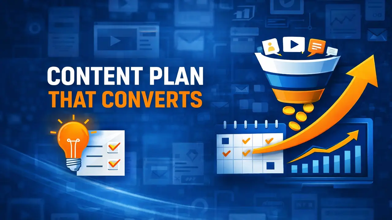 Content marketing plan for organizing business content publishing strategy