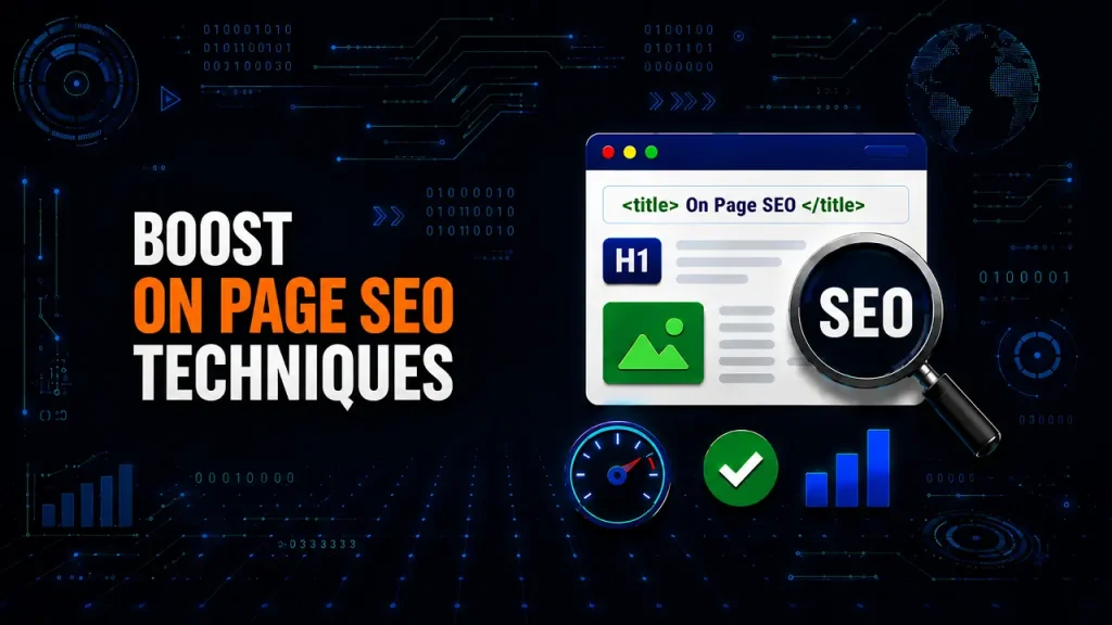 On page SEO techniques for clean site structure
